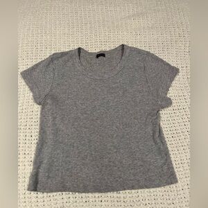 Grey brandy melville top